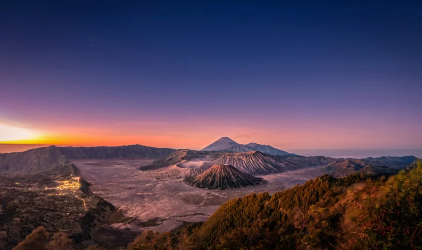 gunung bromo saat matahri terbit